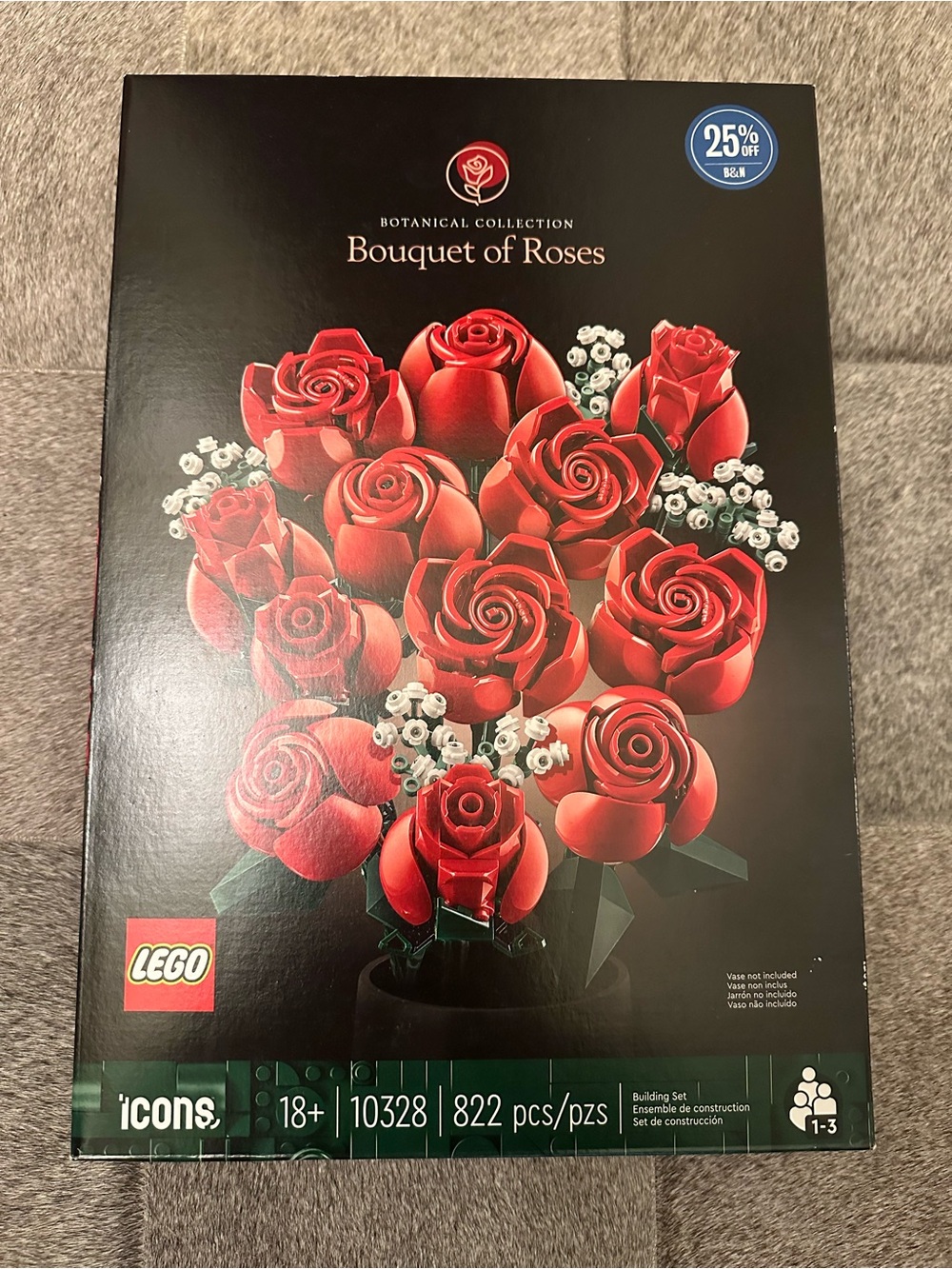 NWT Lego #10328 Bouquet of Roses